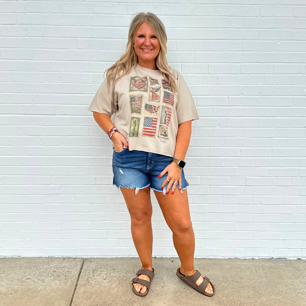 Carrie Denim Shorts